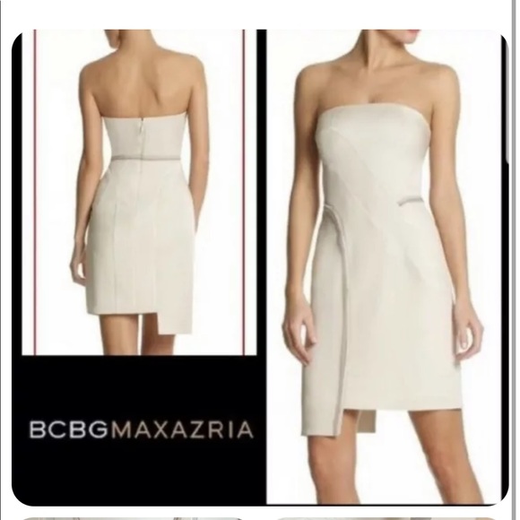 BCBGMaxAzria Dresses & Skirts - BCBG Runway Gleam Strapless Party Dress